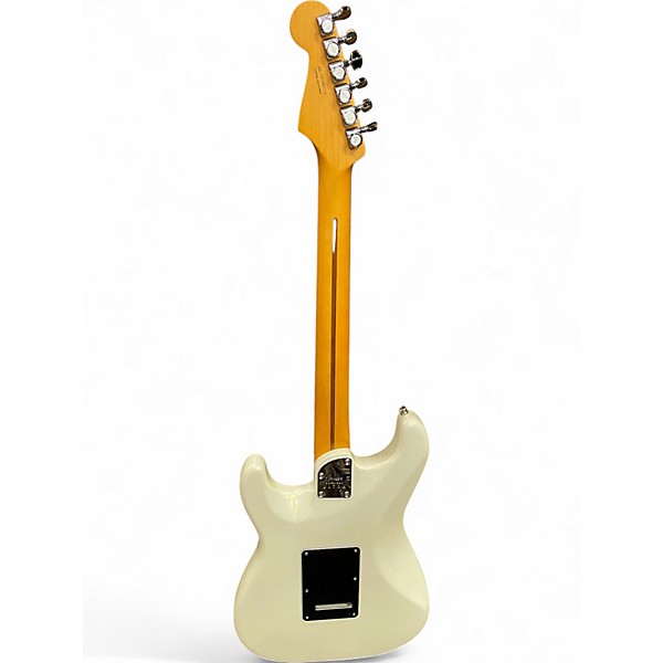 Used Fender American Ultra Stratocaster ARTIC PEARL Solid Body Electric Guitar