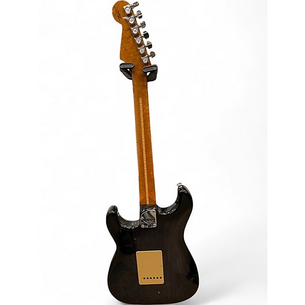 Used Fender AMERICAN CUSTOM STRATOCASTER MN NOS EBONY TRANSPARENT Solid Body Electric Guitar