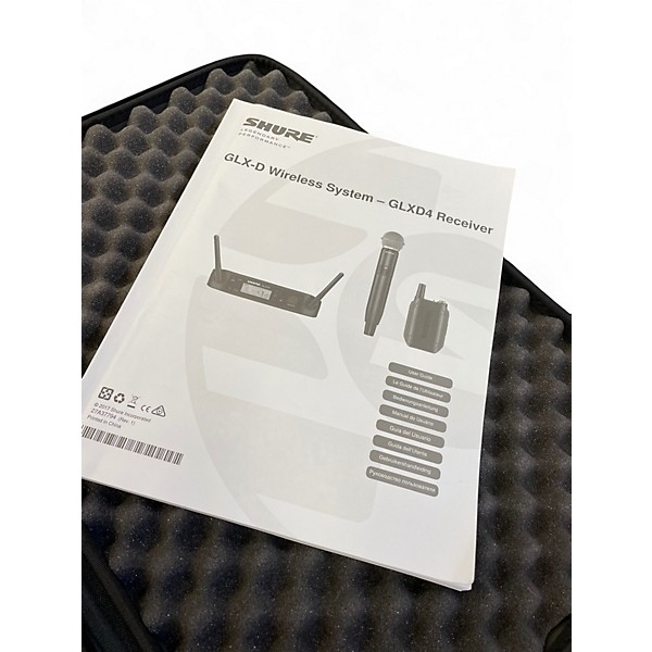 Used Shure GLXD4 Headset Wireless System