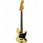 Used 2024 Fender Player II Jazz  Hialeah Yellow Electric Bass Guitar thumbnail