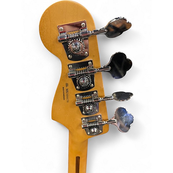 Used 2024 Fender Player II Jazz  Hialeah Yellow Electric Bass Guitar