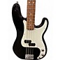 Used Fender Player Precision Bass Black Electric Bass Guitar