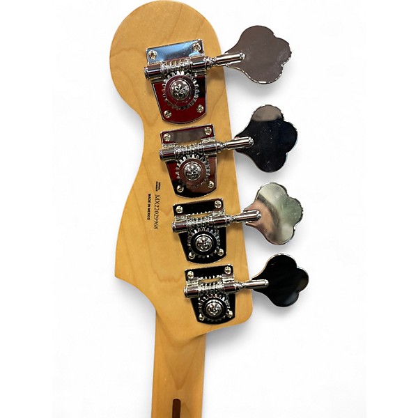 Used Fender Player Precision Bass Black Electric Bass Guitar