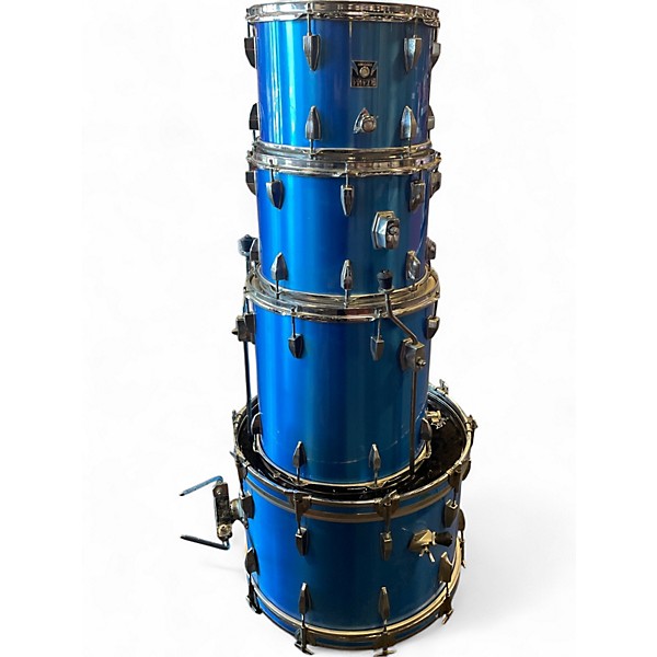 Used TAMA 4 Piece Imperialstar Blue Drum Kit