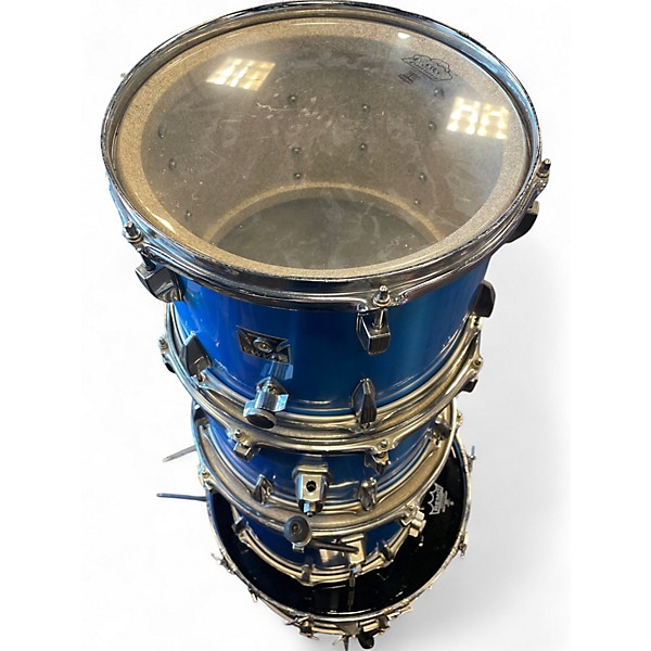 Used TAMA 4 Piece Imperialstar Blue Drum Kit