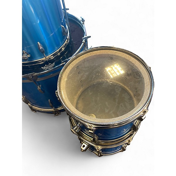 Used TAMA 4 Piece Imperialstar Blue Drum Kit