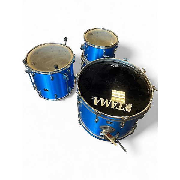 Used TAMA 4 Piece Imperialstar Blue Drum Kit