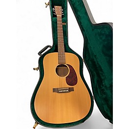 Used Martin Custom D  Natural Acoustic Guitar