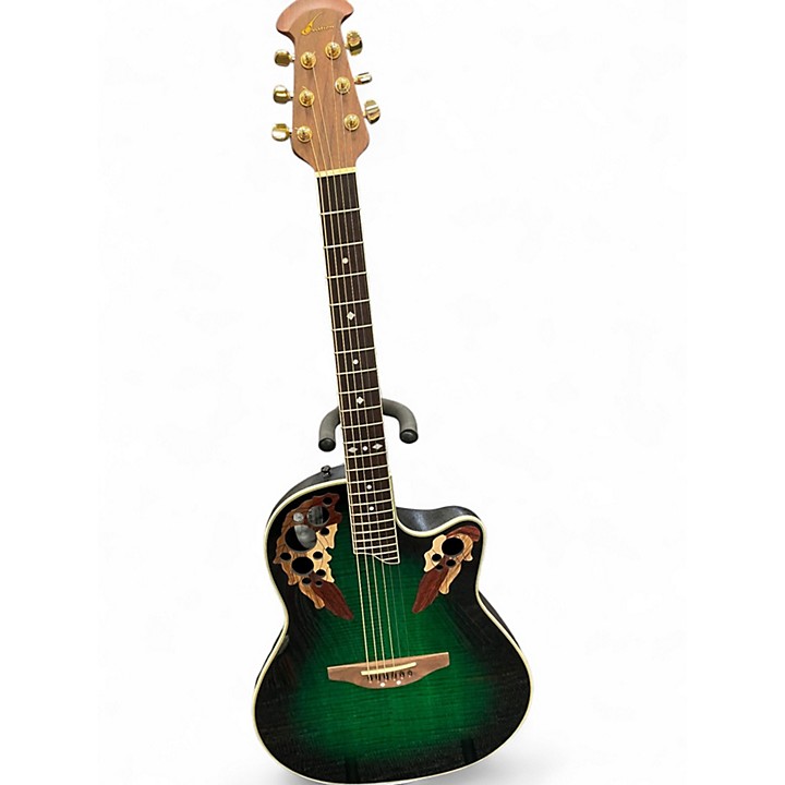 OVATION CELEBRITY DELUXE CS247 エレアコギター☆現状品