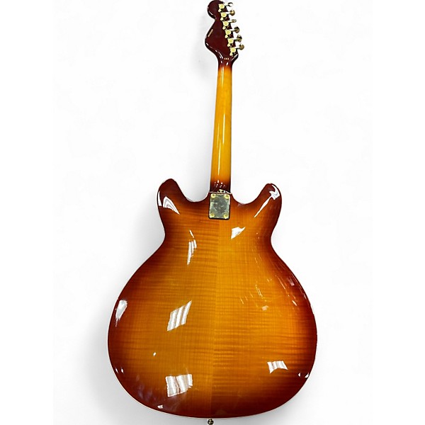 Used Hagstrom VIKING II Sunburst Hollow Body Electric Guitar