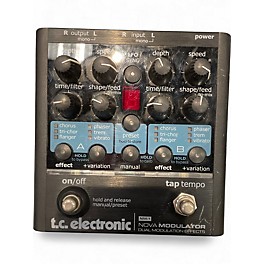 Used TC Electronic NOVA MODULATOR Effect Pedal