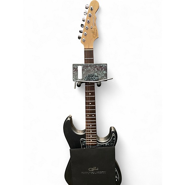 Used 2014 G&L Legacy Custom Graphite Metallic Solid Body Electric Guitar