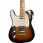 Used Fender Player Telecaster Left Handed 3 Tone Sunburst Solid Body Electric Guitar