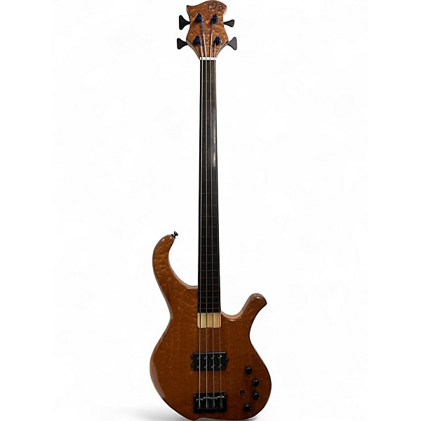 Used Lowdown Custom 4F  Natural Electric Bass Guitar