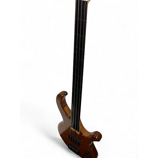 Used Lowdown Custom 4F  Natural Electric Bass Guitar