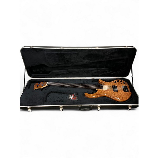 Used Lowdown Custom 4F  Natural Electric Bass Guitar