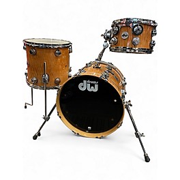 Used DW 3 Piece Collector's Series Exotic Natural Drum Kit