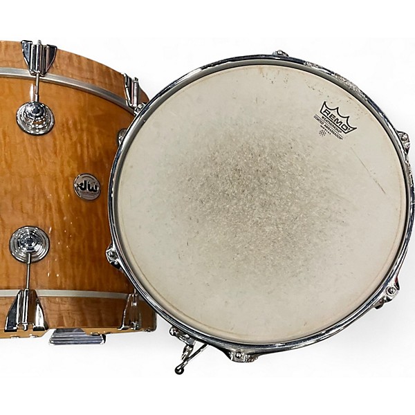 Used DW 3 Piece Collector's Series Exotic Natural Drum Kit