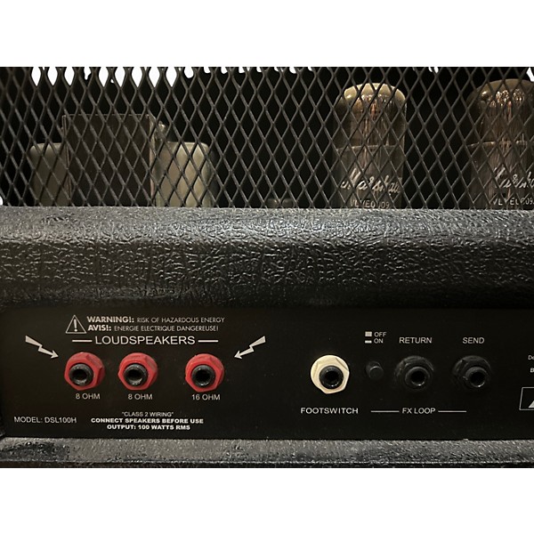 Used 2012 Marshall DSL100H 100W Tube Guitar Amp Head