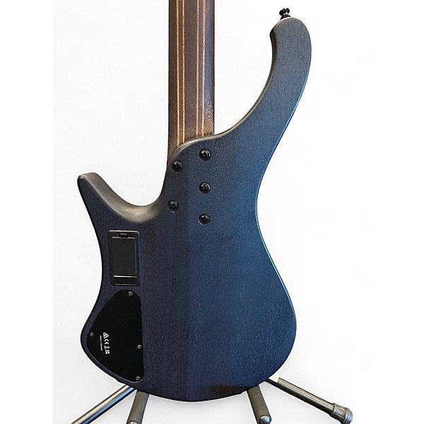 Used Ibanez EHB1500 Cosmic Blue Starburst Electric Bass Guitar