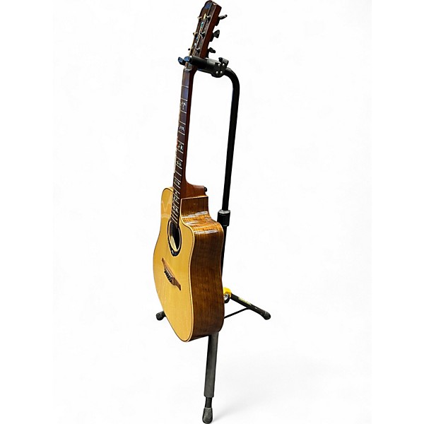 Used Lag Guitars THV20DCE Natural Acoustic Electric Guitar