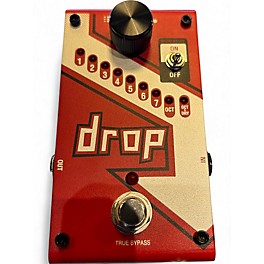 Used DigiTech The Drop Polyphonic Drop Tune Pitch-Shifter Effect Pedal