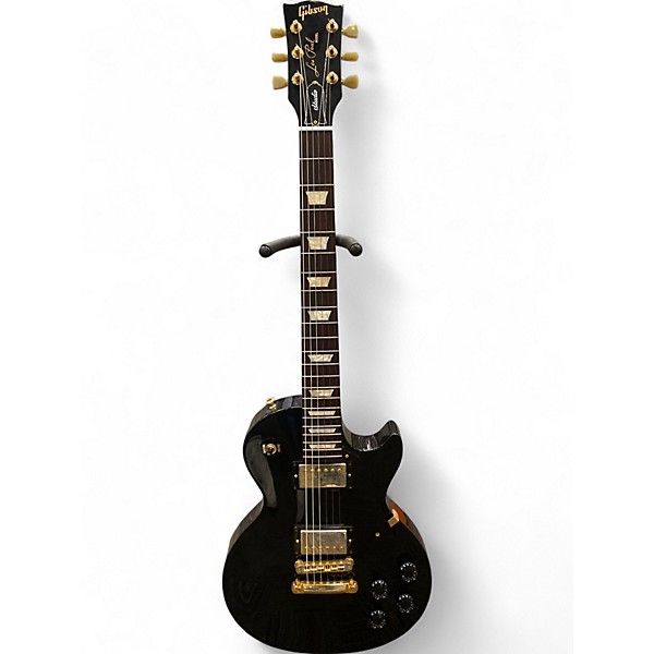 Used Gibson Les Paul Studio Black Solid Body Electric Guitar