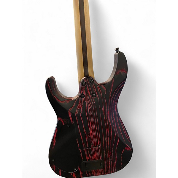 Used 2020s Jackson  Pro Series DK Modern Ash HT6 black and red Solid Body Electric Guitar