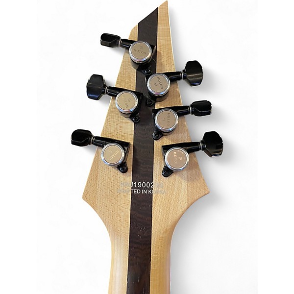 Used 2020s Jackson  Pro Series DK Modern Ash HT6 black and red Solid Body Electric Guitar