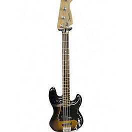 Used Squier Affinity Precision Bass 2 Tone Sunburst Electric Bass Guitar