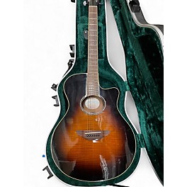 Used Yamaha APX600FM 2 Color Sunburst Acoustic Electric Guitar