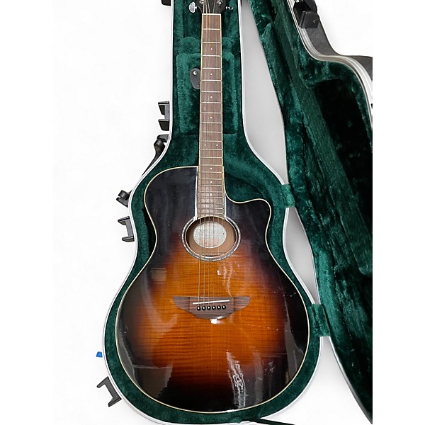 Used Yamaha APX600FM 2 Color Sunburst Acoustic Electric Guitar,Specials : American Fashion Style Bags On Sale
