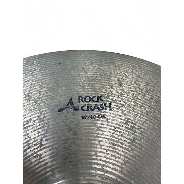 Used Zildjian 16in A Series Rock Crash Cymbal