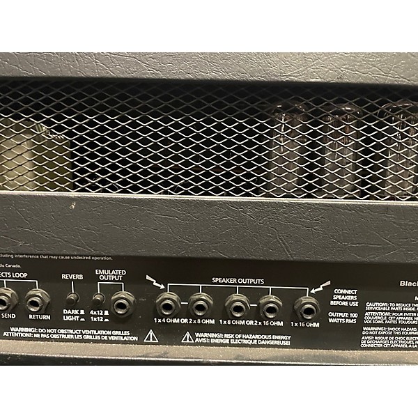 Used Blackstar Venue Series HT Stage HT-100H 100W Tube Guitar Amp Head