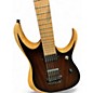 Used Ibanez RGDIX6MRW Trans Brown Solid Body Electric Guitar