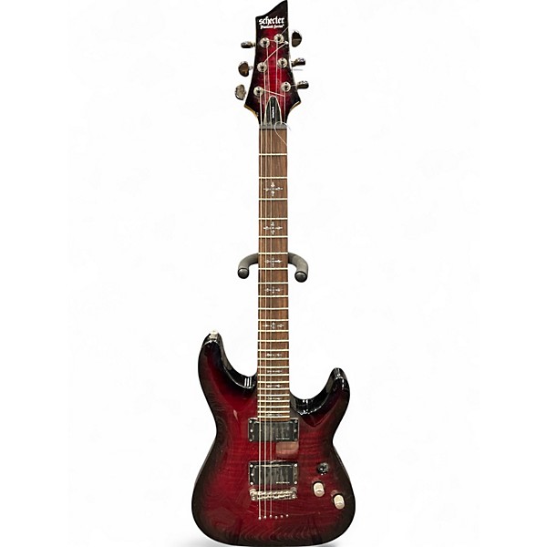 Used Schecter Guitar Research Demon 6 Crimson Red Burst Solid Body Electric Guitar,New Products : American Fashion Style Bags On Sale