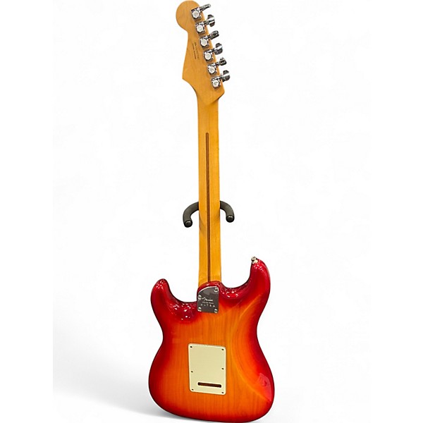Used 2019 Fender American Ultra Stratocaster Plasma Red Burst Solid Body Electric Guitar