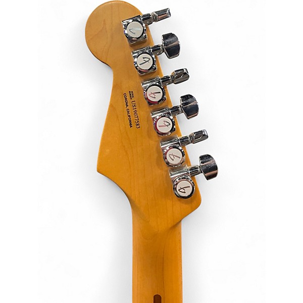 Used 2019 Fender American Ultra Stratocaster Plasma Red Burst Solid Body Electric Guitar