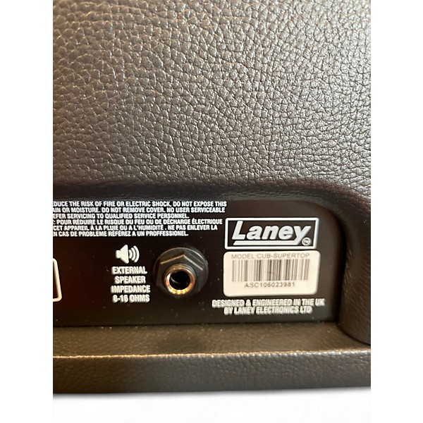 Used Laney CUB-SUPERTOP 15W Tube Guitar Amplifier Head Tube Guitar Amp Head