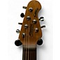 Used Sterling by Music Man Sabre transparent green Solid Body Electric Guitar
