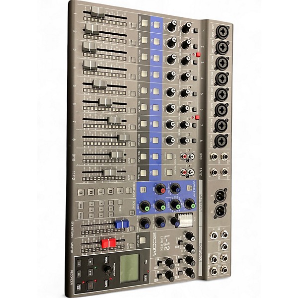 Used Zoom L-12  with case Unpowered Mixer