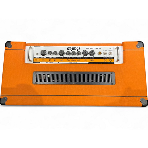 Used Orange Amplifiers Rockerverb 50 MKIII 2x12 Tube Guitar Combo Amp