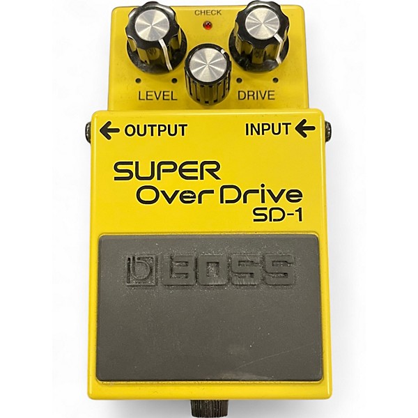 Used BOSS SD1 Super Overdrive Effect Pedal