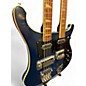Vintage 1980s Rickenbacker 4080 Blue Solid Body Electric Guitar
