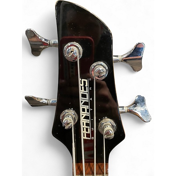 Used 2004 Fernandes GRAVITY Blue Electric Bass Guitar