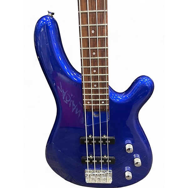 Used 2004 Fernandes GRAVITY Blue Electric Bass Guitar