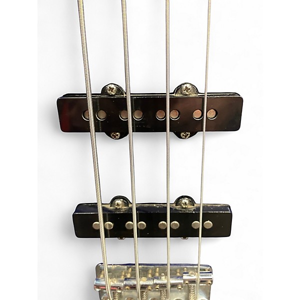 Used 2004 Fernandes GRAVITY Blue Electric Bass Guitar