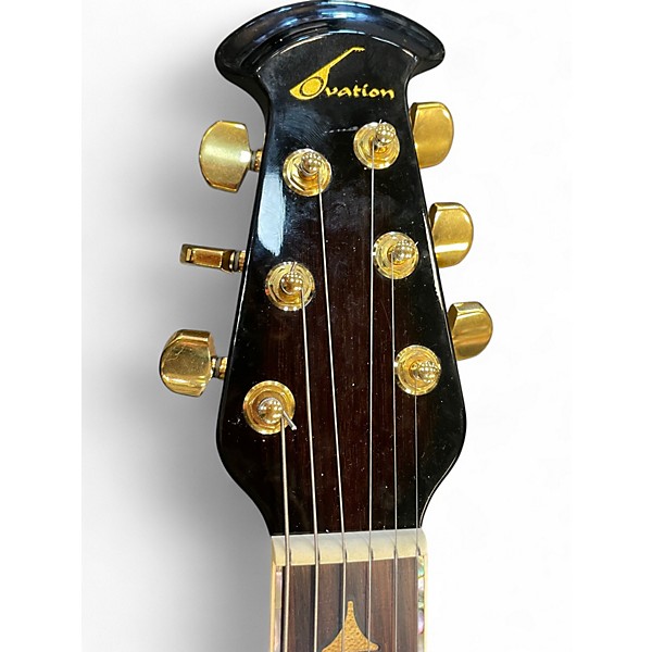 Vintage 1995 Ovation N768 SUNBURST Acoustic Electric Guitar