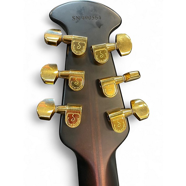 Vintage 1995 Ovation N768 SUNBURST Acoustic Electric Guitar