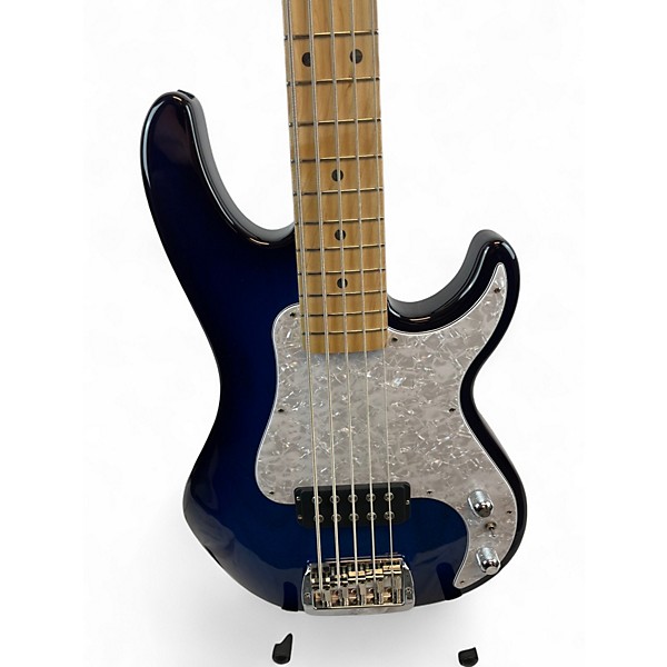 Used G&L Kiloton 5 Blue Burst Electric Bass Guitar